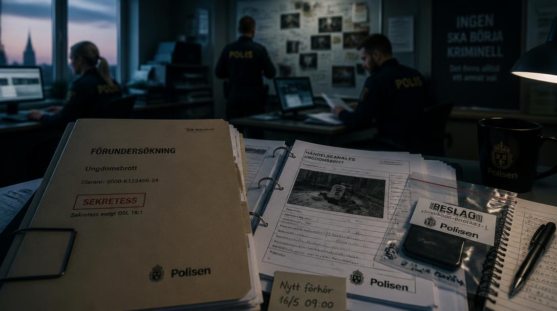 Två minderåriga flickor gripna med skarpladdat vapen i Malmö