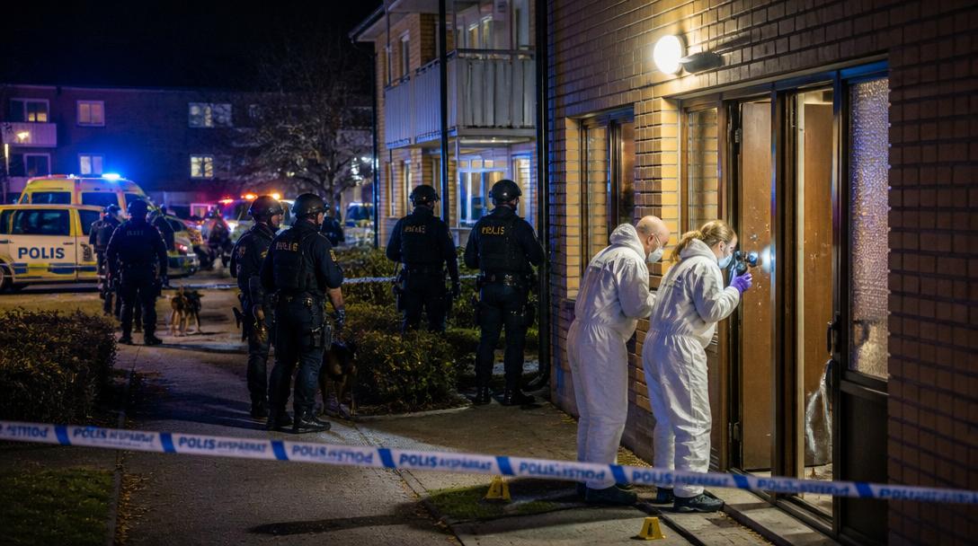 Två minderåriga gripna för grovt vapenbrott efter skjutning i Borås