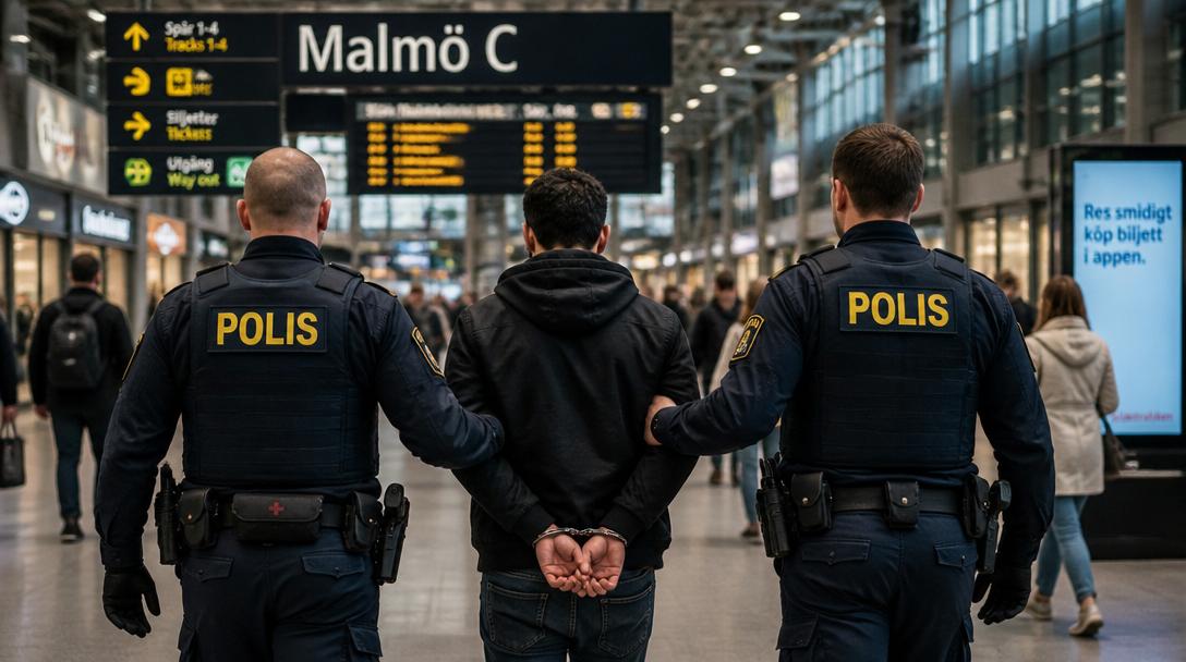 Två personer gripna misstänkta för våldtäkt mot barn i Ystad