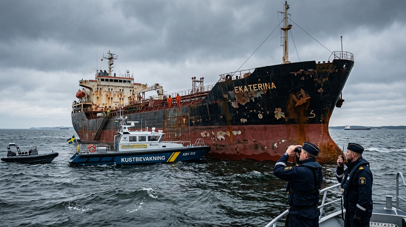 Två skuggfartyg bordade på en vecka, befälhavare anhållen