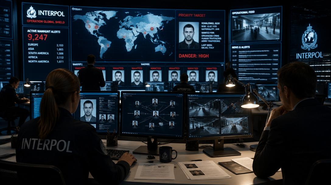 Två svenska gängmedlemmar toppar Europols lista över mest eftersökta brottslingar