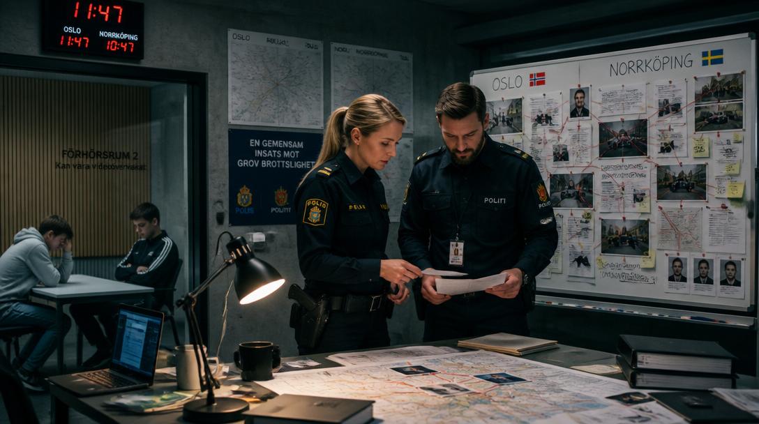 Två svenska tonåringar gripna för mord i Oslo – misstänks även för skjutning i Norrköping