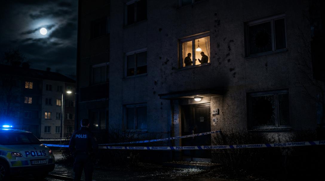 Två tonåringar anhållna efter skjutning mot bostad i Hässelby