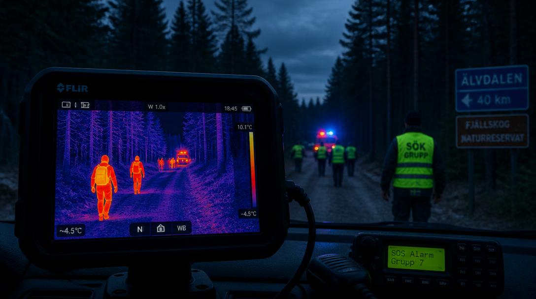 Tvåårig pojke försvunnen i Nyåker, sju timmar efter försvinnandet: "Allvarligt läge"