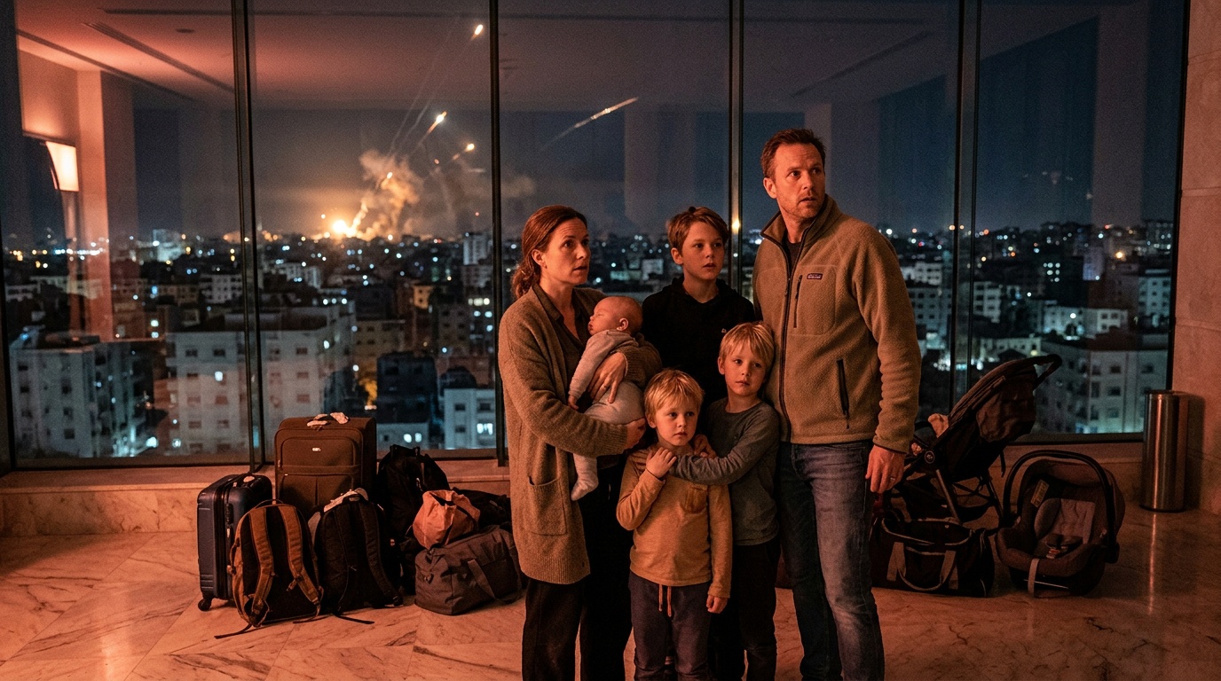 UD:s chartrade plan med 176 strandsatta svenskar landade på Arlanda