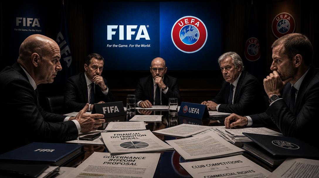 Uefa håller fast vid bojkotthotet mot Fifa: "Ändrar inget"