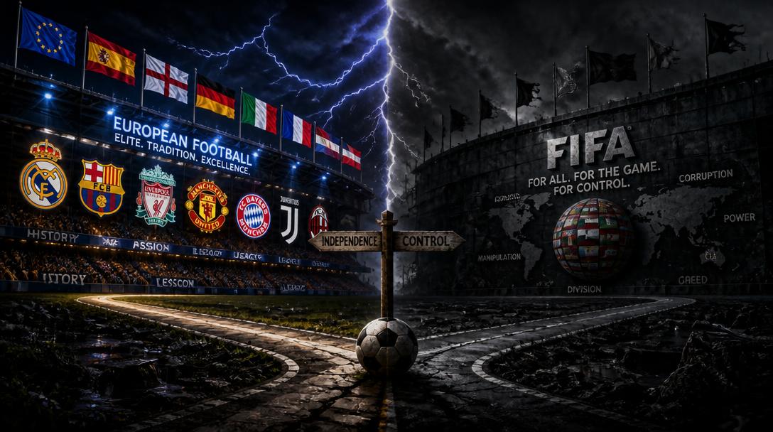 Uefa hotar bojkotta VM i en maktkamp utan historiskt motstycke