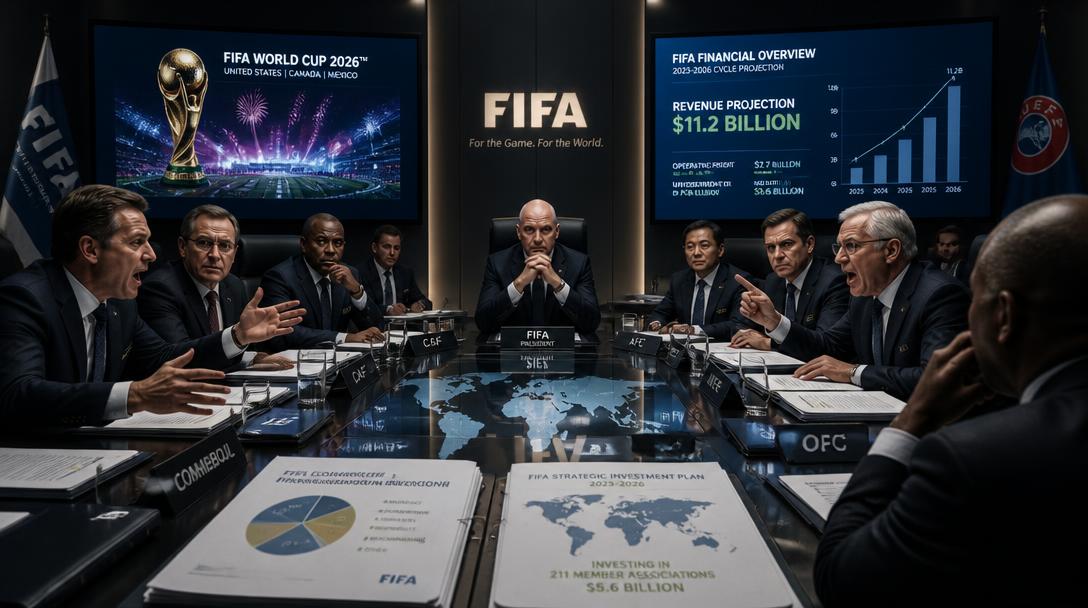 Uefa hotar bojkotta VM om Fifa säljer delar av mästerskapet till privata investerare