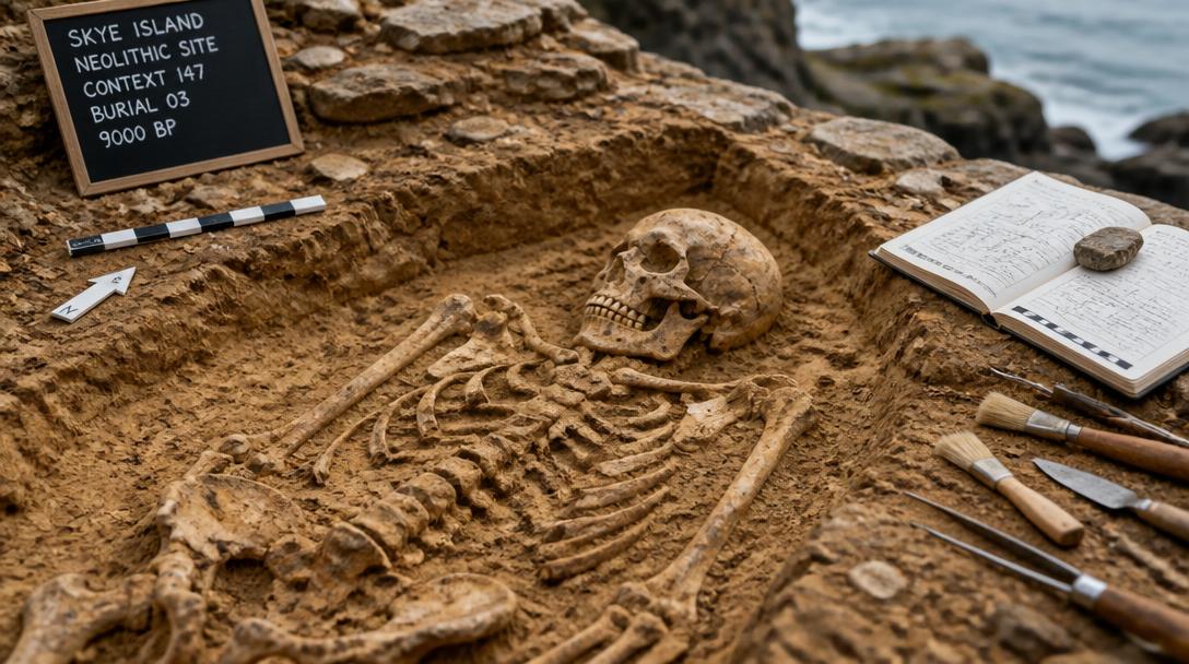 Unikt 9 000 år gammalt foster hittat på Lilla Karlsö