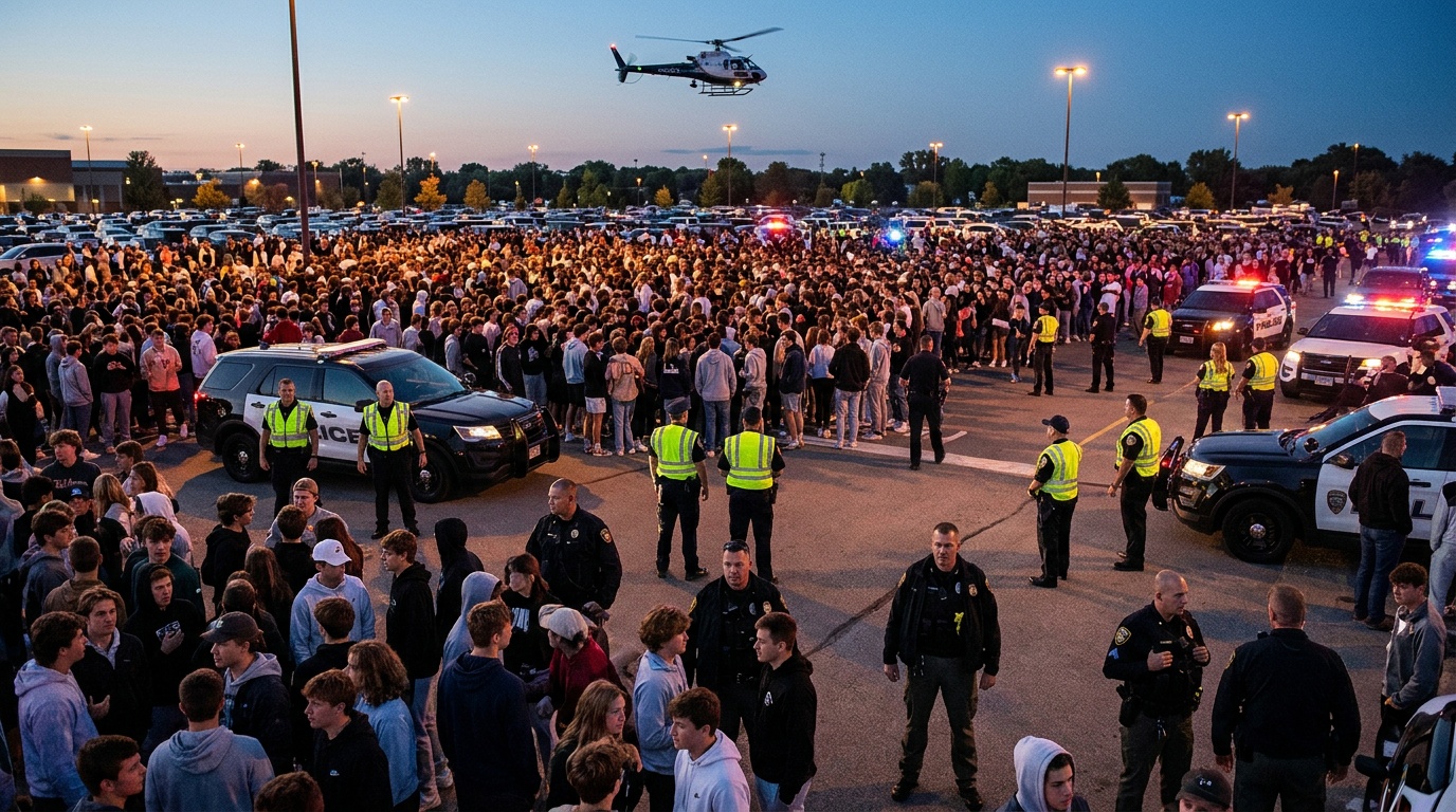 Upp mot 9 000 ungdomar väntas till Jönköping i påsk, polisen varnar för knarkförsäljning