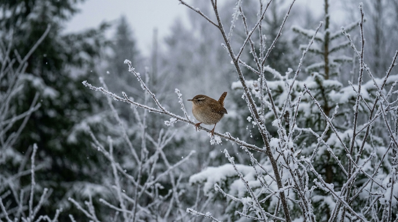 Upp till 90 procent av övervintrande gärdsmygar tros ha dött under kalla vintern