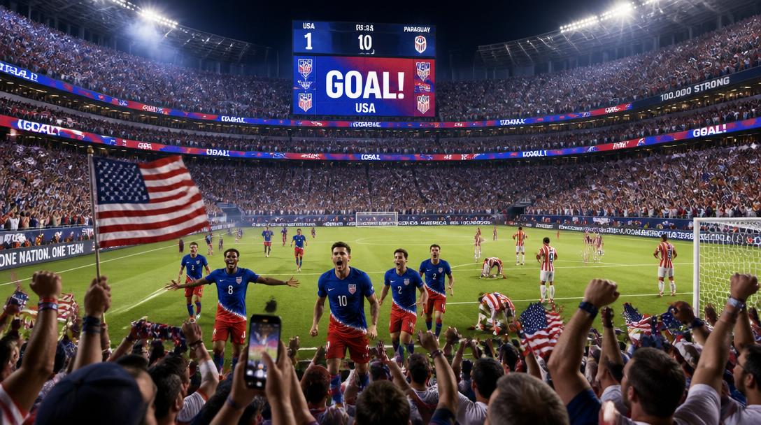 USA krossar Paraguay med 3–0 i VM-premiären på Sofi Stadium