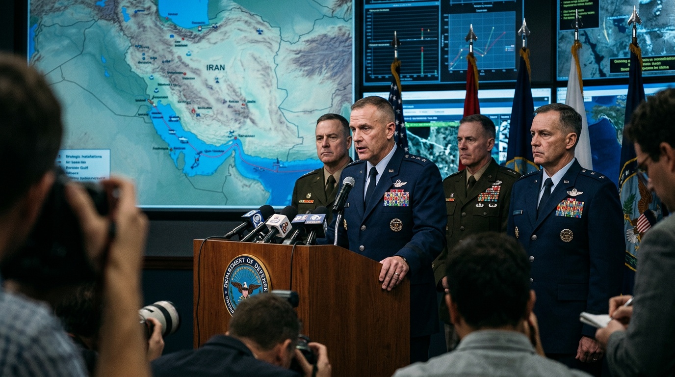 USA lovar krigets mest intensiva attacker mot Iran under tisdagen