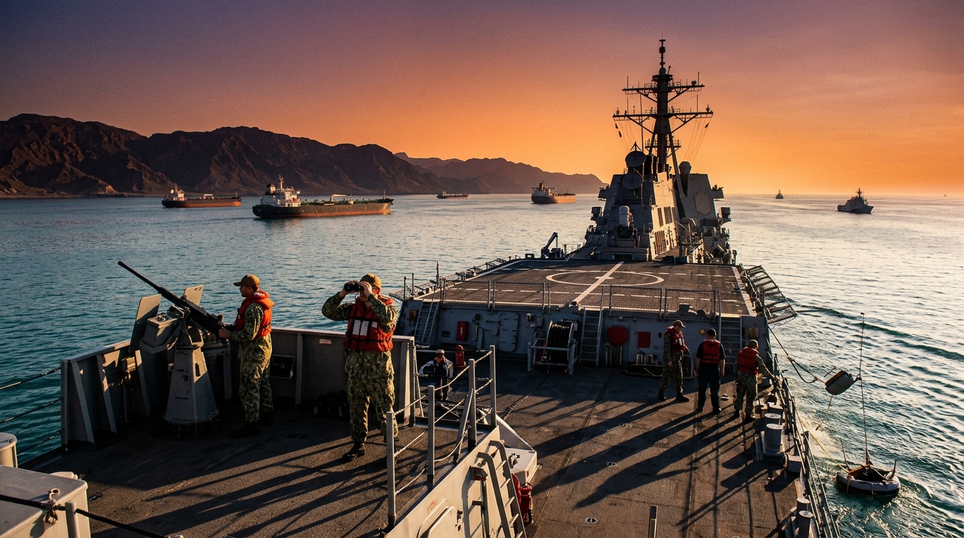 USA sänker 16 iranska minläggningsfartyg nära Hormuzsundet