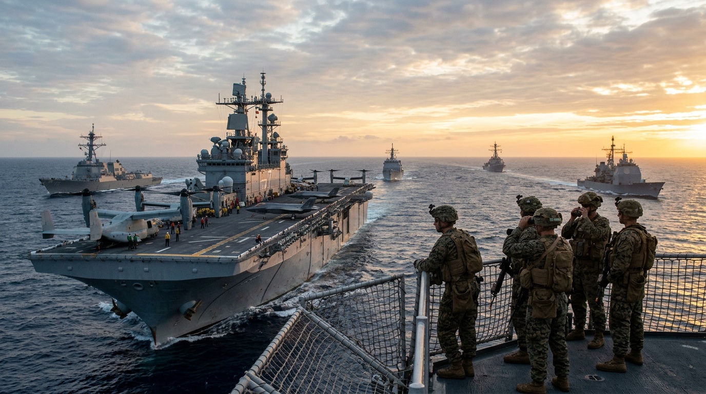 USA skickar tusentals marinsoldater till Mellanöstern