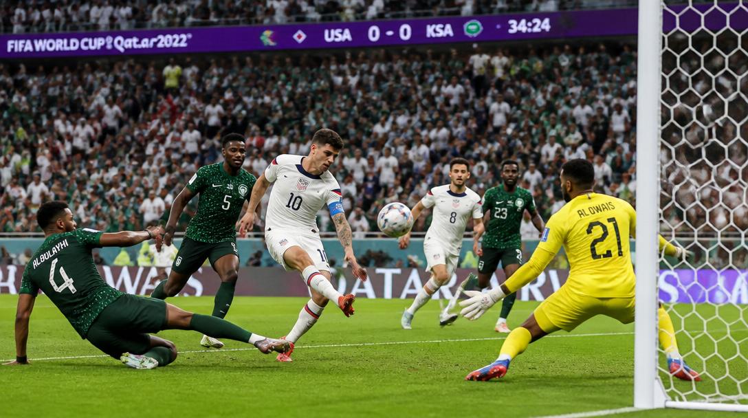 USA utan Pulisic mot Australien i VM-gruppspelet