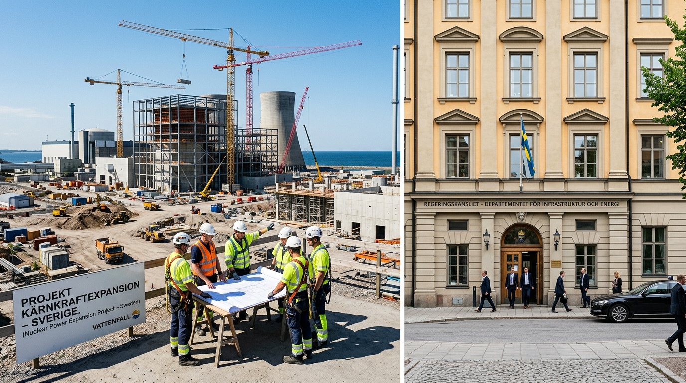Utredning tillsätts om statens roll i ny kärnkraft