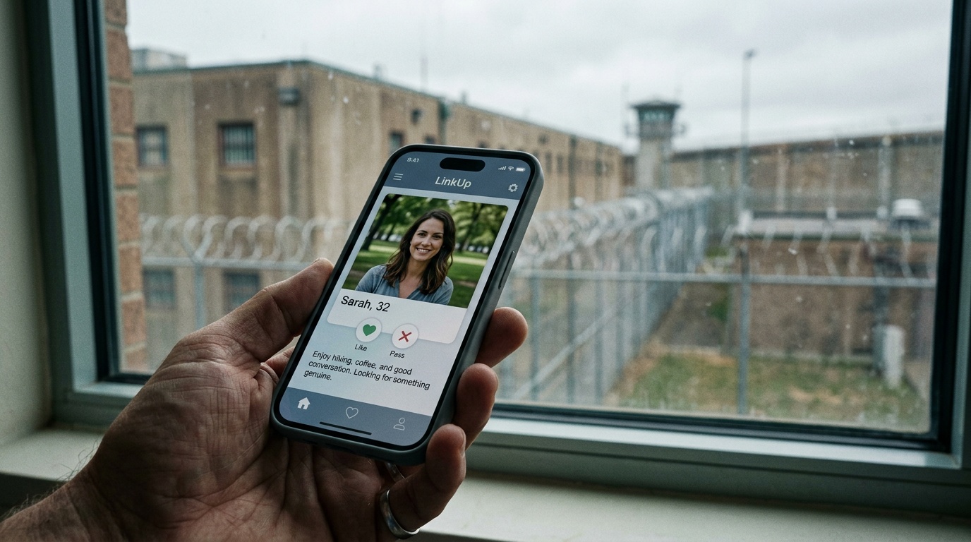 Våldtäktsdömd man använde Tinder på halvvägshus, åtalas för ny våldtäkt