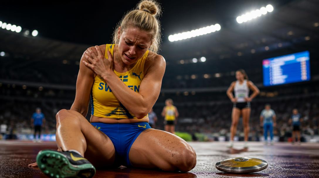 Vanessa Kamga missar Finnkampen efter spräckt trumhinna
