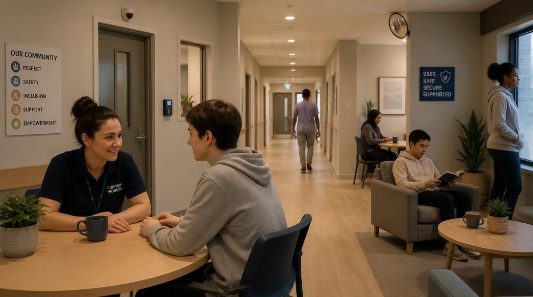 Var femte på skyddat boende är man, många kriminella avhoppare