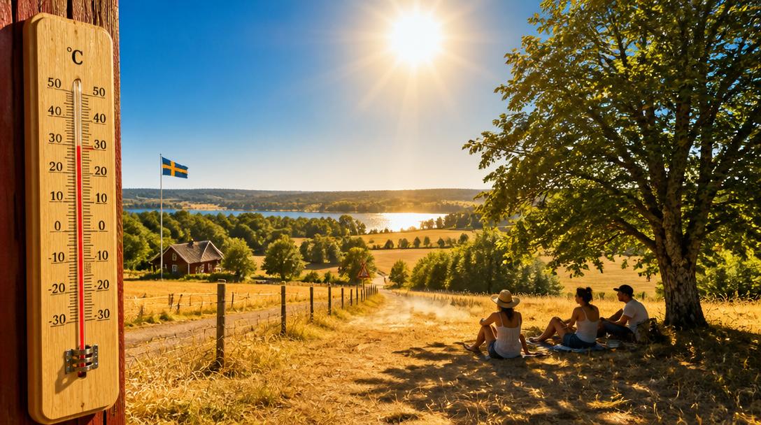 Varm sommarvecka väntar – temperaturer kan nå 30 grader