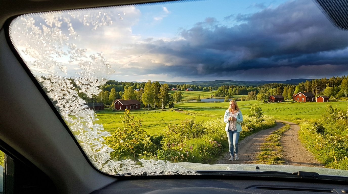 Varm vecka med upp till 20 grader – men vinterjackan behövs till helgen