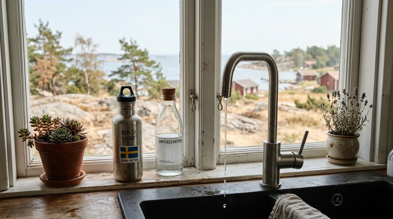 Vattenbrist på Gotland förbättrades efter att invånarna minskade förbrukningen