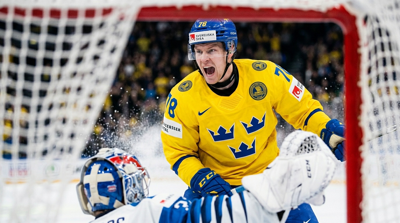 Växjö vände underläge till 4–2 och reducerade semifinalserien mot Rögle