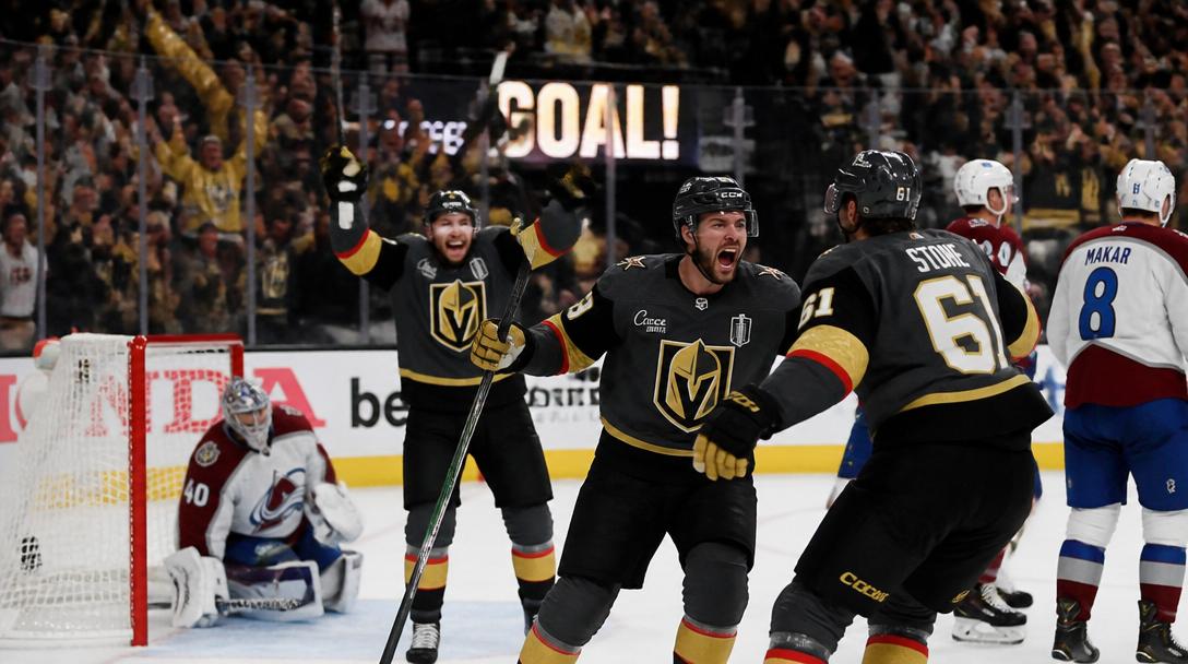 Vegas vann på Colorados hemmaplan i Stanley Cup-semifinal