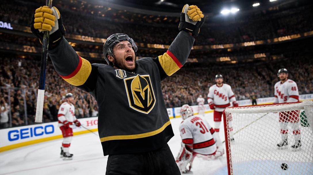 Vegas vann rysare i dubbel övertid – leder nu Stanley Cup-finalen med 2–1
