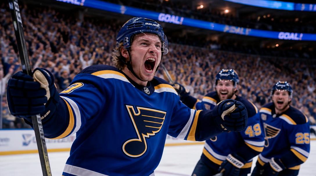 Victor Eklund firade 20-årsdagen med sitt första NHL-mål