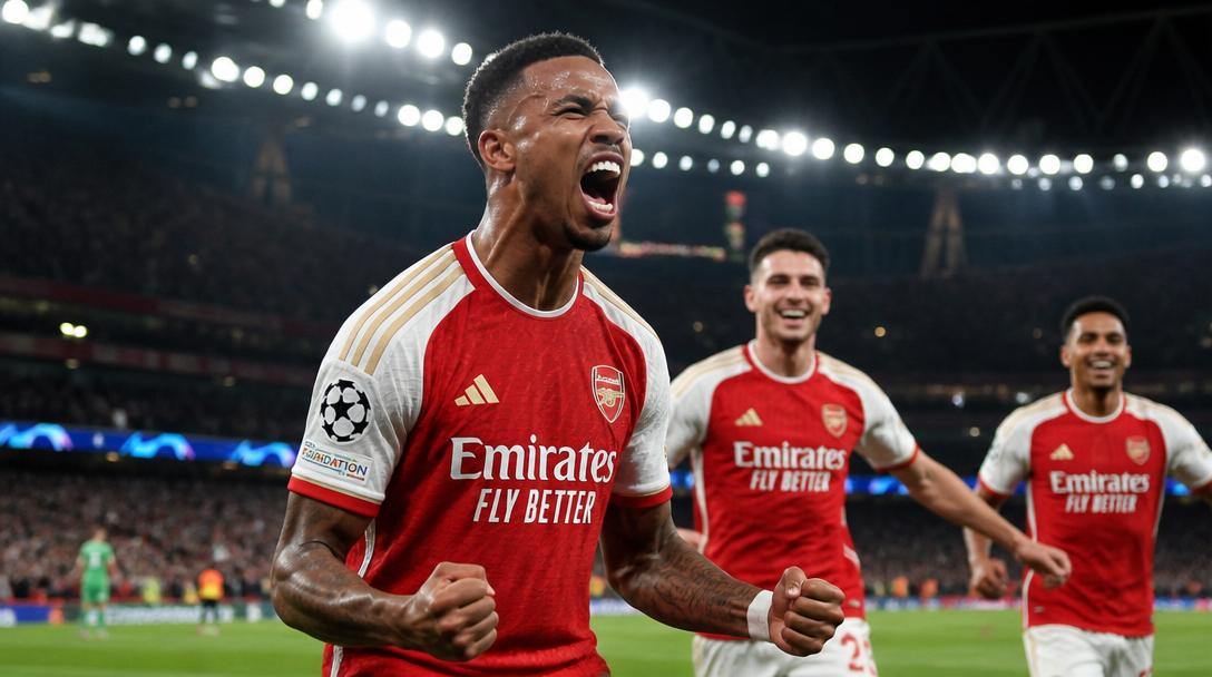 Viktor Gyökeres avgörande mål tar Arsenal till Champions League-finalen
