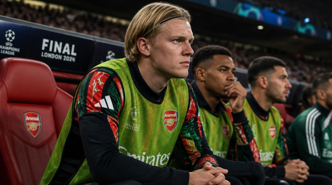 Viktor Gyökeres inleder på bänken i Champions League-finalen