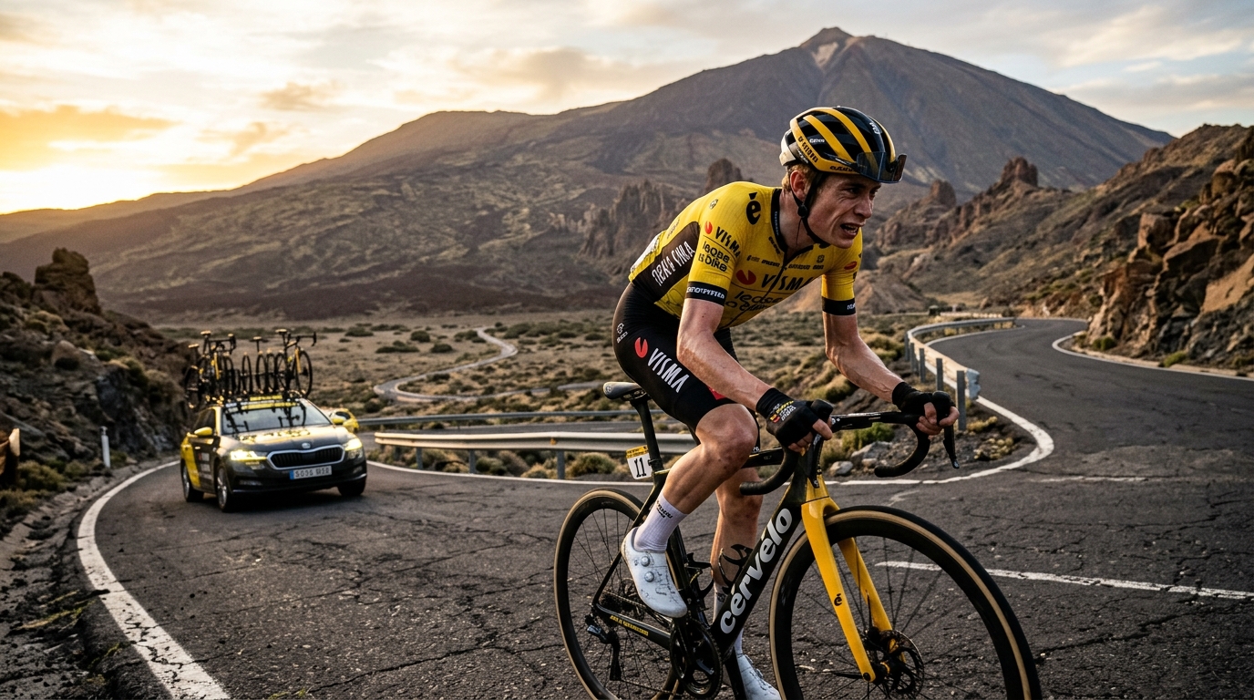 Vingegaard startar Giro d'Italia med 100 procents vinstrekord 2026