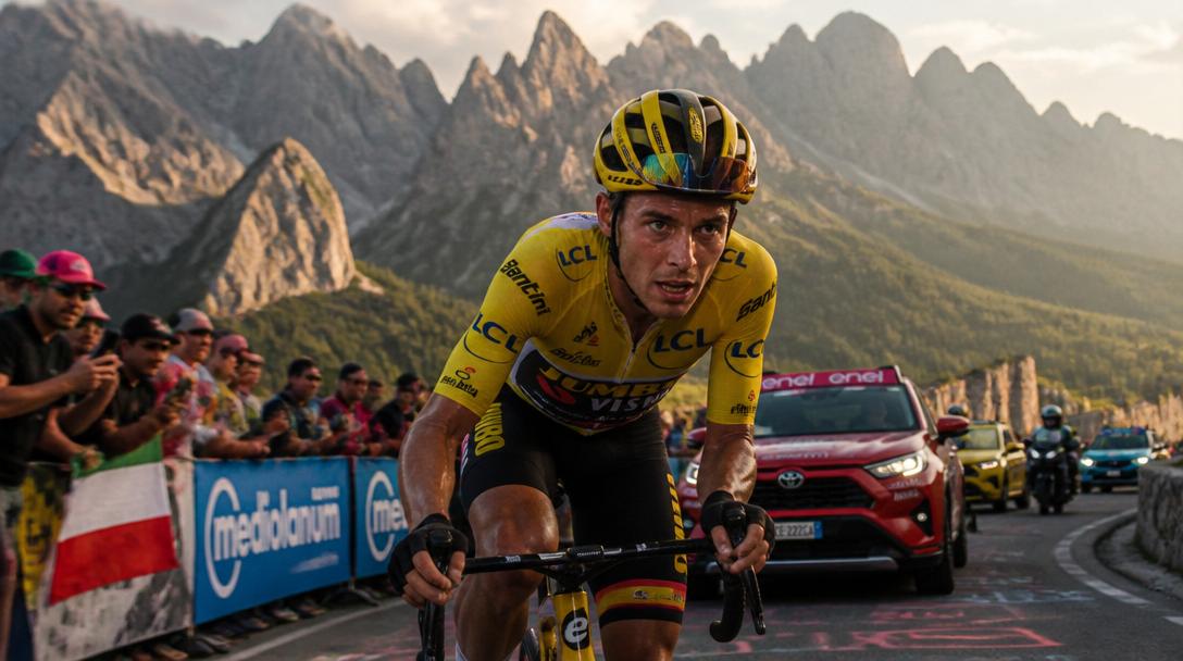 Vingegaard tog över Giro-ledningen efter tuff bergsetapp