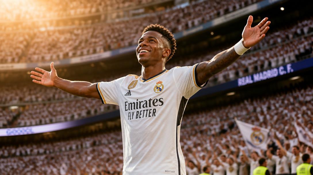 Vinicius Junior förlänger med Real Madrid till 2032: "För alltid"