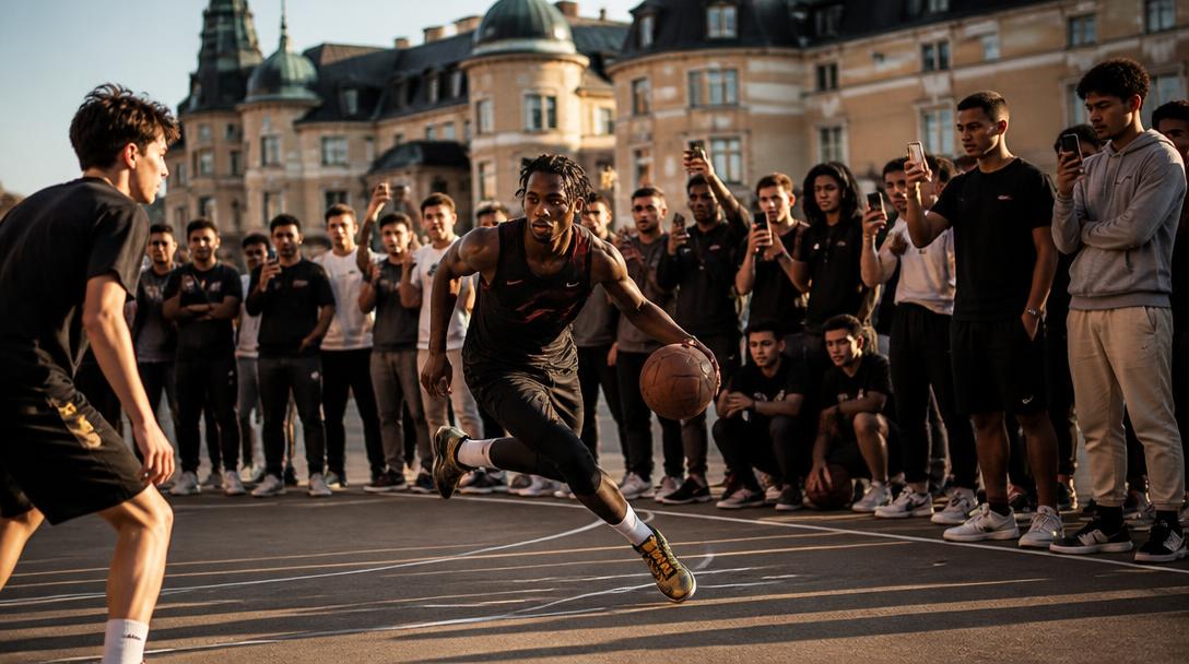 Viral basketprofil utmanar Stockholmsbor och skickar kaxig hälsning till Pelle Larsson