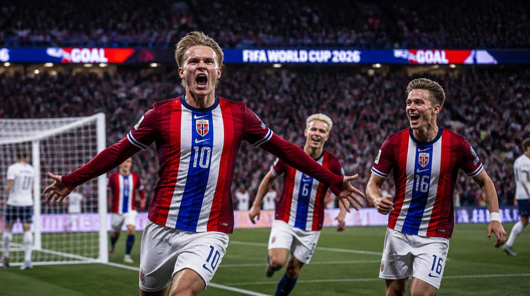 VM-kvartsfinalen England–Norge beskrivs som den största händelsen i norsk idrottshistoria