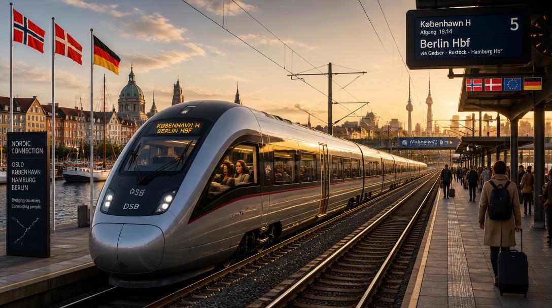 Vy planerar tåglinje mellan Oslo och Berlin med start sommaren 2028