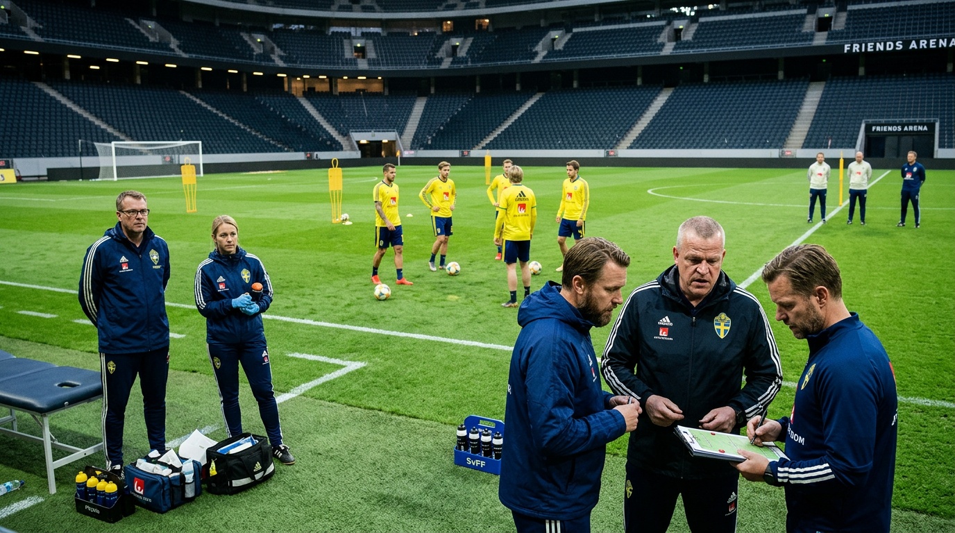 Williot Swedberg sjuk inför VM-playoff mot Ukraina