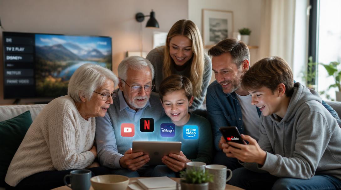 Youtube går om traditionell tv i Sverige för första gången