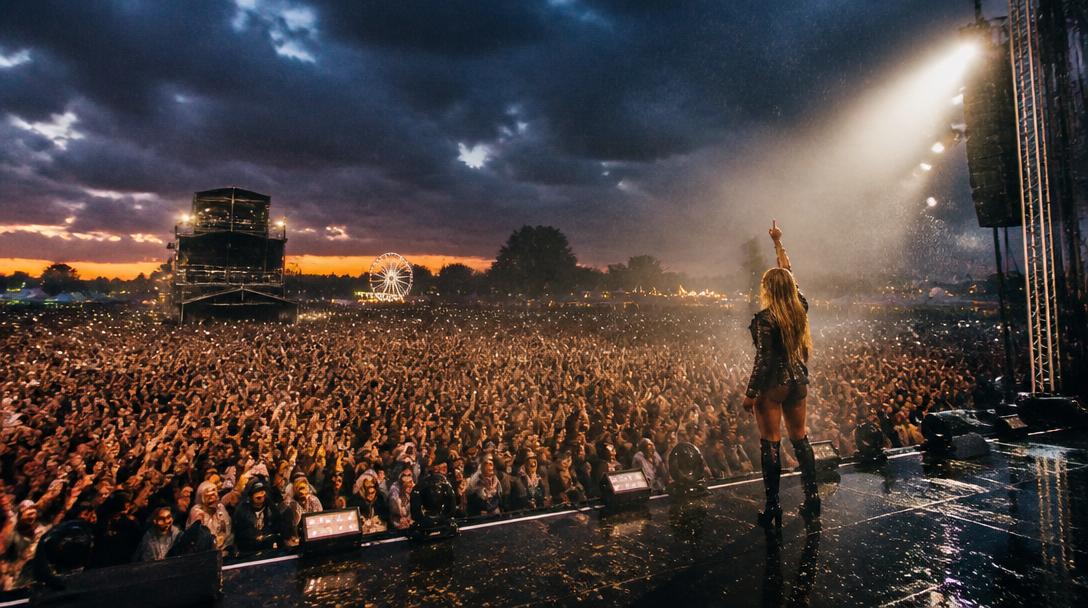 Zara Larsson fick stående ovationer när hon stängde Roskilde 2026