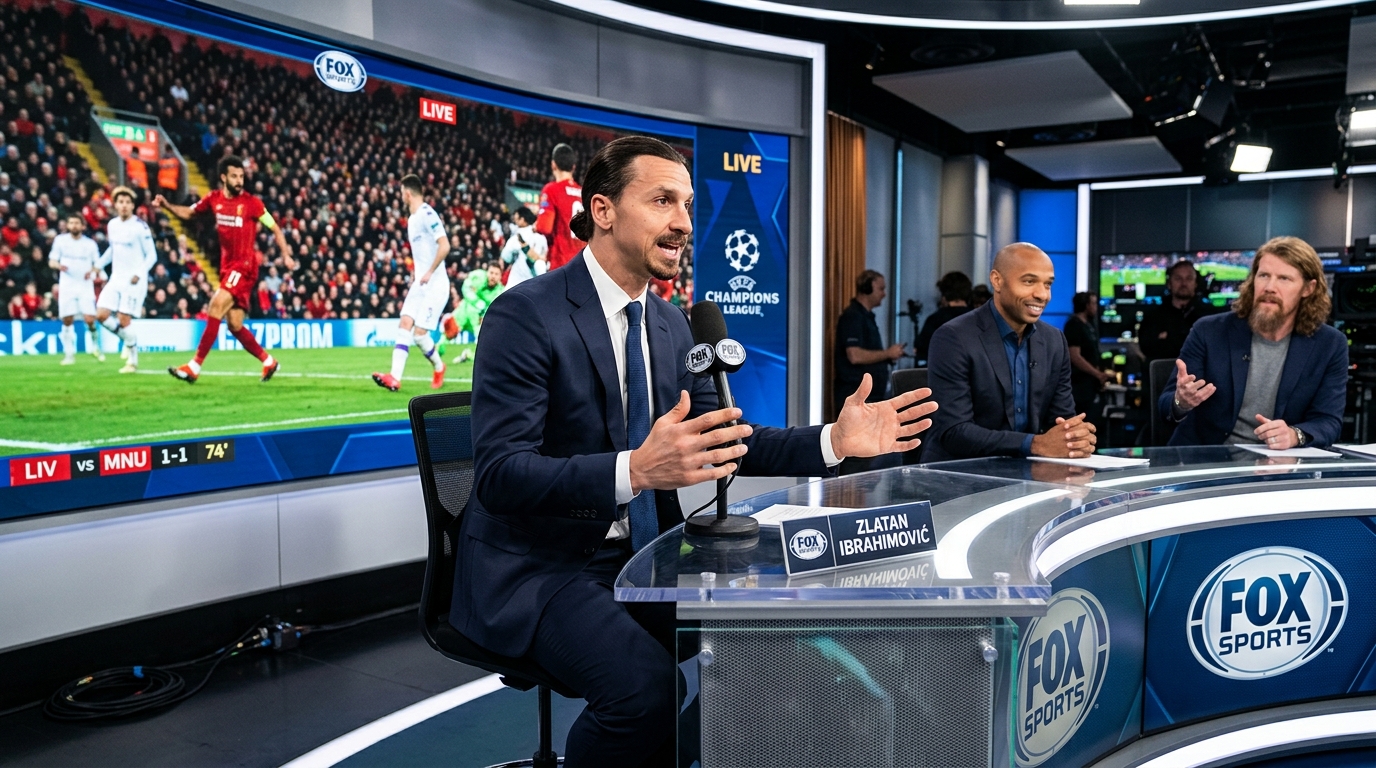 Zlatan Ibrahimovic blir expert på Fox Sports under VM i sommar